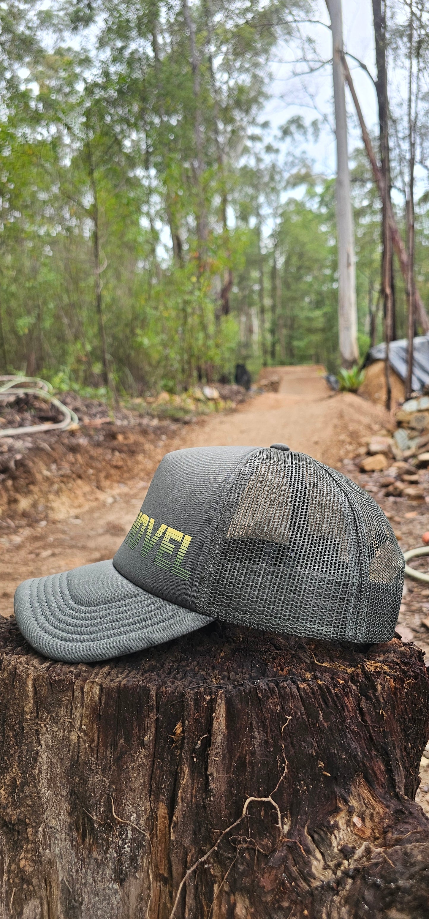 Shovel trucker hat