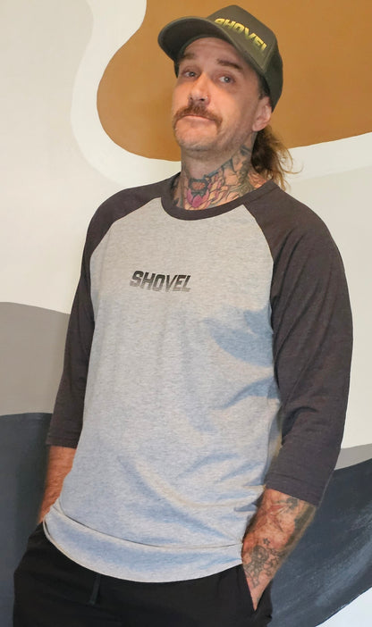 One Day, One Shovel - Raglan Tee